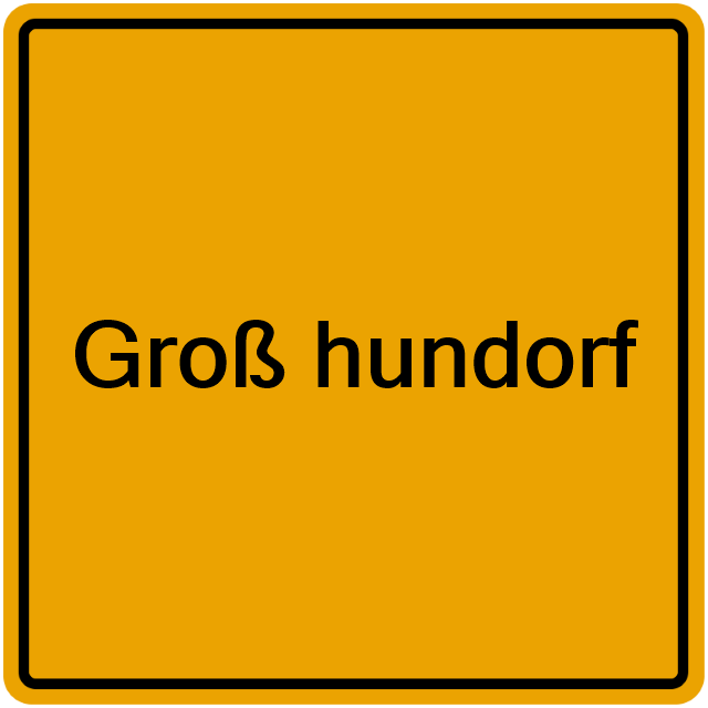 Einwohnermeldeamt24 Groß hundorf